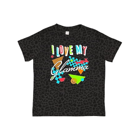

Inktastic I Love My Glamma- 80s Retro Style Gift Toddler Boy or Toddler Girl T-Shirt