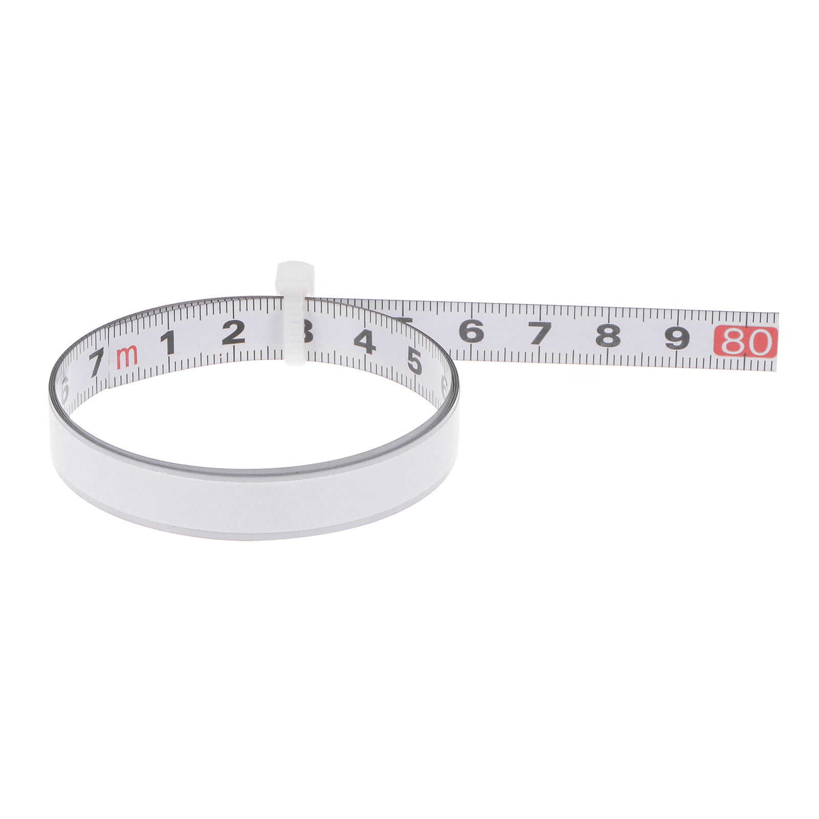 Self Adhesive Tape Measure 80cm Left to Right Sticky Steel Ruler Tape