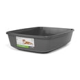 thumbnail image 3 of So Phresh Open Cat Litter Box Charcoal X-Large 22.4" L X 16.9" W X 5.4" H, 3 of 4