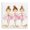 Ballerina Trio Pink Tutus, variant on Stupell Industries Ballerina Trio in Pink Tutus Canvas Wall Art, design by Creative Studio