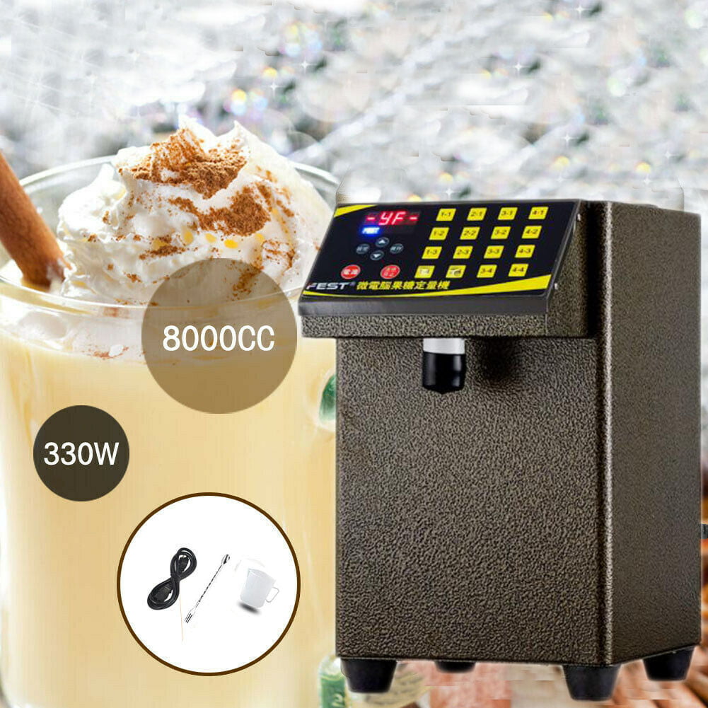110V Fructose Quantitative Machine 330W Fructose Dispenser Milk Tea Soft Drink 