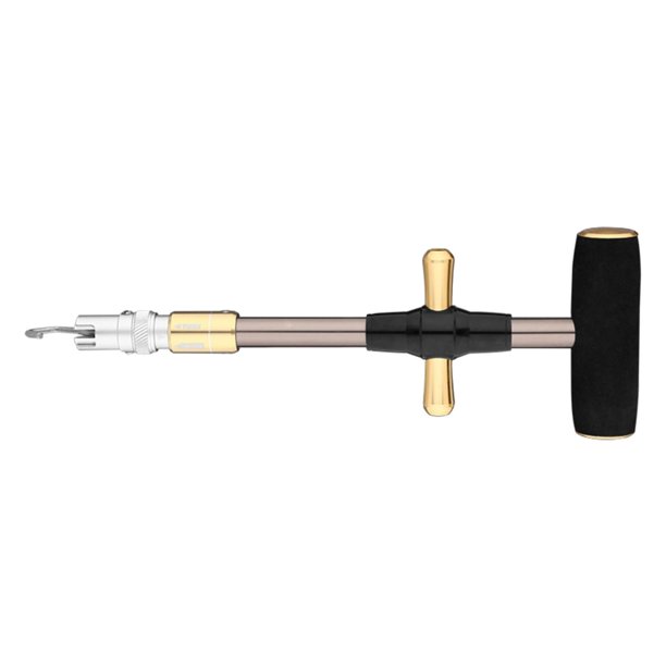 Extractor de anzuelos de pesca, herramienta de pesca en forma de T, equipo de pesca, Extractor exprimidor, aparejos de pesca, las lesiones, Color metálico Macarena removedor de gancho