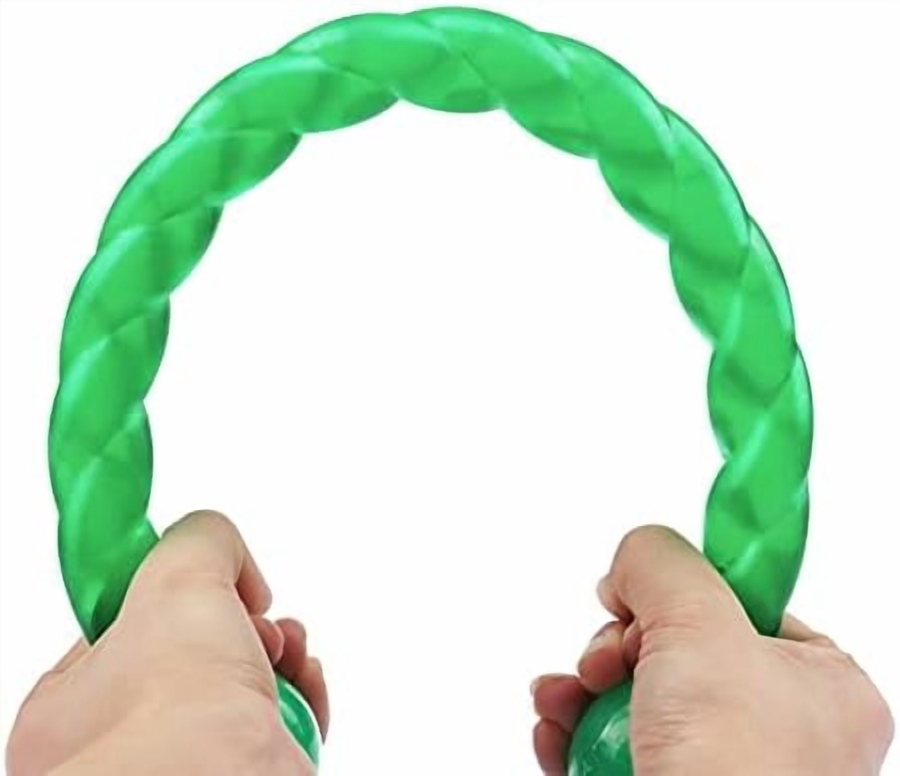 Dog Chew Toys 19'' Long for Medium/Large Dogs Aggressive Chewers, Rubber Dog Rope Toys Knot Teething Toys Almost Indestructible
