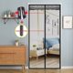thumbnail image 1 of Mosquitera magnética básica de 6 tamaños, cortinas antimosquitos para puerta de verano, cortinas de malla con cierre automático para puerta, cortina adhesiva para cocina Tan Jianjun unisex, 1 of 2