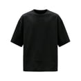 thumbnail image 4 of Qiyinn Men's Heavy Weight Crew Neck T-Shirt Mens Premium Cotton Tee, 4 of 5