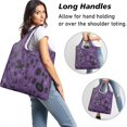 thumbnail image 2 of 5 Pack Foldable Shopping Bag,Halloween Witchy Elements Pattern Reusable Grocery Bags with Pockets,Large Reusable Tote Bags with Handles Waterproof & Lightweight, 2 of 6