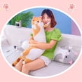 thumbnail image 2 of 50-130cm Soft/Cute /Plush Pillow/Cotton Doll Office Nap Break Lunch Sleeping Pillow Christmas Birthday Girls Ladys Kids GiftsOrange 90cmChina Deng Xun unisex, 2 of 2