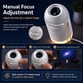 thumbnail image 6 of 2027 New Hd Smart Dynamic 5d Holographic Night Light Projector, Plug and Play Hd Star Projector, USB HD LED Starry Sky Projector,Mood Light for Bedroom Car Ceiling Decor, 6 of 9