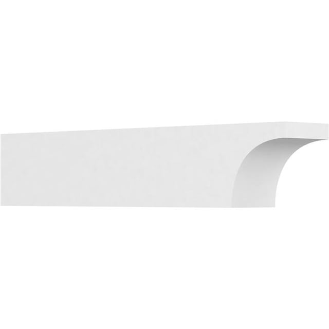 Ekena Millwork RFTP05X06X30HUN 6 x 5 x 30 in. Standard Huntington Architectural Grade PVC Rafter Tail