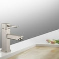 thumbnail image 5 of Furniture Indoor Home Decorative Bathroom / Washroom / Kitchen Upc Faucet With Drain-Brushed Nickel, 5 of 7