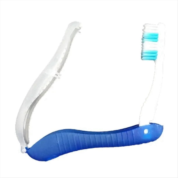 Deportes Viajes Higiene Oral Portátil Desechable Plegable Viaje Camping Cepillo de Dientes Senderismo Cepillo de Dientes Herramientas de Limpieza,A