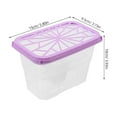 thumbnail image 4 of KAKOWELY Boîte pour Absorbeur d'Humidité 4 Pcs Boîte pour Absorbeur d'Humidité: Contenant Vide et Réutilisable - Support en Plastique Absorbant l'Eau pour Garde-Robe et Armoire - Usage Domestique et Intérieur, 4 of 4