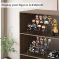 thumbnail image 4 of Acrylic Riser,Clear Display Risers Stand Perfume Organizer Cologne Acrylic Shelves 3 Tiered Cupcake Shelf for Amiibo Funko POP Figures Food Desserts Holder Collection Cosmetic Vendor Product, 4 of 8