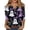 Light Purple, variant on 3/4 Sleeve Tops for Women Halloween Thanksgiving Tees Casual Fall Teacher Tee Tops