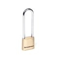 thumbnail image 3 of Sesamee K440 4 Dial Bottom Resettable Combination Brass Padlock with 4-Inch Hardened Steel Shackle and 10,000 Potential Combinations, 3 of 4
