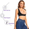 thumbnail image 3 of Humpback Posture Corrector Women Bra Support Chest Brace Up Shapewear Body Shaper compatible Hunchback, 3 of 5