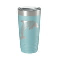 thumbnail image 1 of Dolphin Zentangle Tumbler Travel Mug Insulated Laser Engraved Coffee Cup Dolphin Mandala Gift Pattern Design 20 oz Light Blue, 1 of 1