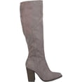 thumbnail image 2 of Journee Collection Womens Kyllie Extra Wide Calf Block Heel Knee-High Boots, 2 of 6