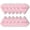 Pink, variant on 12 count Triangle Puff, Soft Makeup Wedges, Wet Dry Sponge for Setting Foundation ()