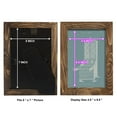 thumbnail image 4 of Hepplewhite Desk & Bookcase II - Framed Print w/glass - Walnut, 4 of 8