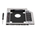 thumbnail image 1 of 7 Mm 9,0 Mm 3. Adaptador De Unidad Bahía De Unidad SSD Bandeja De La Computadora Portátil perfke Carrito de aleación para disco duro, 1 of 9
