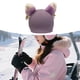 thumbnail image 5 of Funda para casco de esquí, protector de cabeza de invierno, cálido para snowboard y esquí. Púrpura, 5 of 8
