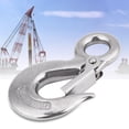 thumbnail image 1 of Swivel Eye Snap, Swivel Eye Hook Round Silver Easy Installation  for Hanging Rotating Device, 1 of 7