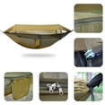 thumbnail image 3 of Waterproof Camping Hammock Portable Hanging Hammock with Mosquito Net for for Outdoor Backpacking, 3 of 7