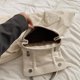 thumbnail image 2 of Bolso Hombro Con Pajarita Y Bolso Axila Con Solapa Y Correa Cadena para Mujer (blanco), 2 of 9