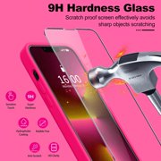 Compatible with iPhone 13 Pro Case, Premium Silicone Upgraded [Camera Protection] [Soft Anti-Scratch Microfiber Lining] Phone Case for iPhone 13 Pro 6.1''- Light Purple