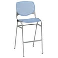 thumbnail image 2 of Home Square Stack Steel Frame Barstool in Peri Blue Finish - Set of 2, 2 of 2