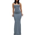 thumbnail image 1 of Txlixc Vestido de cola de pez sin mangas para mujeres Txlixc moda, 1 of 6