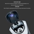 thumbnail image 4 of Portable Car Ashtray, LED Blue Light Car  Tray Smokeless Smoke Diffuser  For Car, 4 of 8