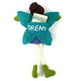 thumbnail image 2 of Hand Felted Tooth Fairy Pillow Brunette with Purple Dress, 2 of 2