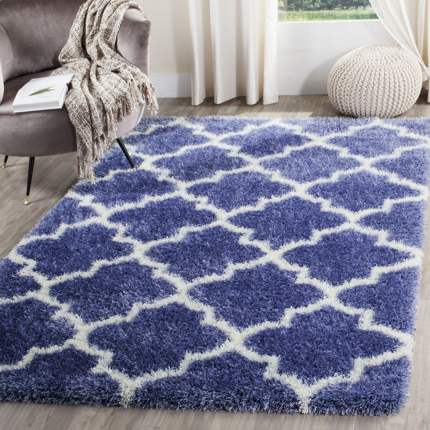 Safavieh Montreal Lennart Tapis Géométrique Shag