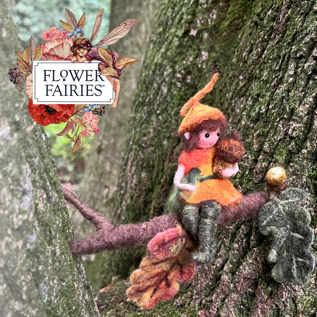 Felting Kit - Acorn Fairy Needle Felting Kit