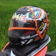 thumbnail image 2 of Correas Moto Correas Cuerda Elástica Fijación Del Asiento Trasero Correas Elásticas Reflectantes para Y 4 Piezas (60 Cm Naranja), 2 of 9
