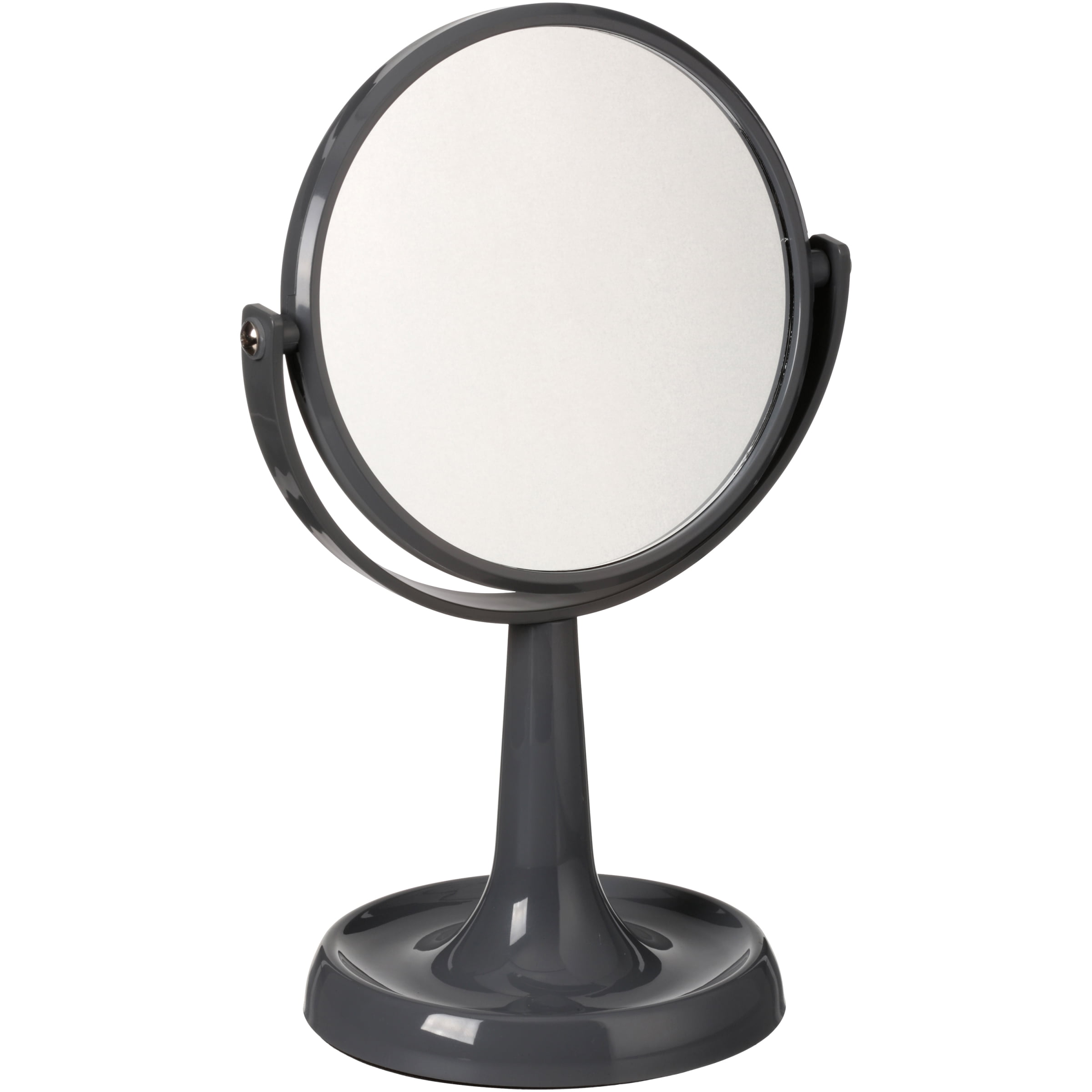 Mainstays Double Sided Grey Vanity Mirror, 1 Each