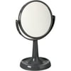 Mainstays Double Sided Grey Vanity Mirror, 1 Each