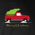 thumbnail image 3 of CafePress - 25. Red Pick Up Truck Christmas Tree Long Sleeve T - Long Sleeve Dark T-Shirt, 3 of 4