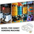 thumbnail image 2 of 1 juego de rueda ajustable para máquina expendedora de dulces, repuesto de rueda dispensadora de dulces para máquina de chicles, piezas y accesorios para máquina de dulces, 2 of 8