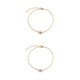 thumbnail image 4 of Tobillera Minnieouse Elegante Universal Aleación de Oro Perlas falsas, 4 of 6