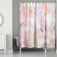 thumbnail image 2 of Creative Products Funky Blush Abstract 71x74 Shower Curtain, 2 of 2