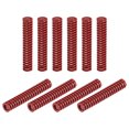 thumbnail image 1 of Troquel Resorte, 10uds 8mm OD 45mm Largo Espiral Estampado Media Carga Compresión Troquel Resortes para 3D Impresora Eléctrica Pieza, Rojo, 1 of 5