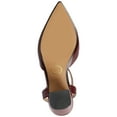 thumbnail image 6 of Journee Womens Tyyra Buckle High Block Heel Pointed Toe Pumps, Widths Available, 6 of 9