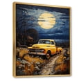 thumbnail image 2 of Designart "Rustic Rides The Pickup Truck Experience I" Pickup Truck Floater Framed Canvas Art Print, 2 of 7