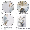 thumbnail image 3 of Designart "Blooming White Lilies In A Bouquet I" Lilies Floater Framed Canvas Prints, 3 of 5