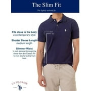 U.S. Polo Assn. Mens Slim Fit Pique Polo Shirt