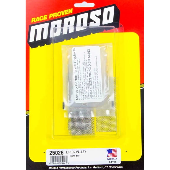 Moroso Oil Return Screen Kit - Dart SBC SHP Blocks