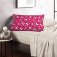 thumbnail image 6 of Uemuo Butterfly Print Throw Pillow Case – Cozy & Soft Cushion Cover, Hypoallergenic Pillow Case for Sleeping, Perfect for Women with Envelope Closure-14"x20", 6 of 6